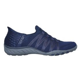   Skechers Slip-ins: Breathe-Easy - Roll-With-Me női sportcipő, navy