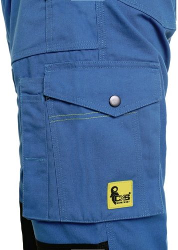 CXS Stretch derekas rövidnadrág ibolyakék/fekete színben