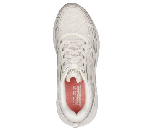 SKECHERS Max Cushioning Elite 2.0 női sportcipő, natúr/rózsaszín