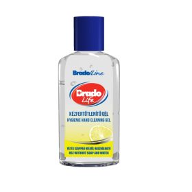 BradoLife kézfertőtlenítő gél 50ml - citrom