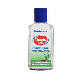 BradoLife kézfertőtlenítő gél 50ml - aloe vera