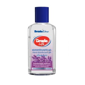   Bradolife kézfertőtlenítő gél 50 ml - levendula illatban