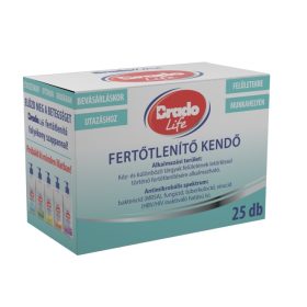 BradoLife fertőtlenítő kendő - 25db