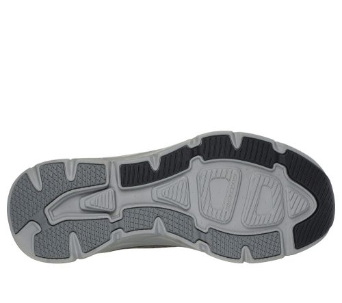 SKECHERS Relaxed Fit: D'Lux Walker 2.0 - Steadyway férfi sportcipő, fekete/szürke