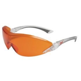   3M Karc- és páramentes védőszemüveg állítható szárakkal- narancs lencse