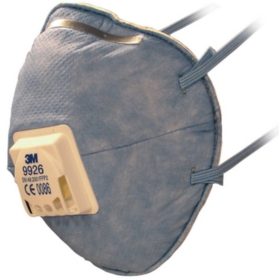 3M 9926 FFP2S RÉSZECSKESZŰRŐ FÉLÁLARC (10db / dob.)