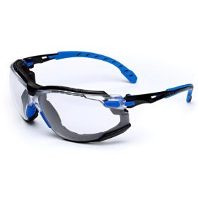 3M™ SOLUS védőszemüveg - kék/fekete, víztiszta