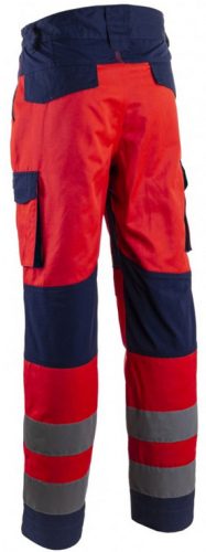 HIBANA II HI-VIZ derekas nadrág piros színben
