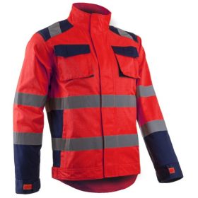 HIBANA II HI-VIZ kabát piros színben
