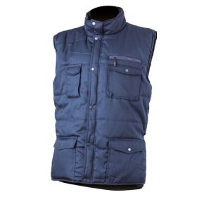 Polena sokzsebes poliészter mellény - sötétkék