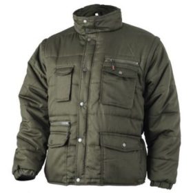 Polena-sleev levehető ujjú kabát - zöld