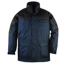 Ripstop kabát - tengerkék/fekete