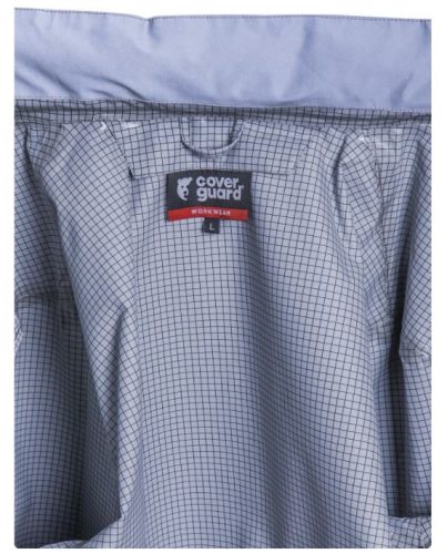 Taka fényvisszaverő betétes fekete softshell dzseki