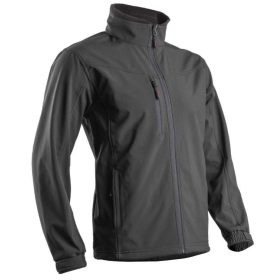 Yang II. három rétegű férfi softshell kabát - fekete