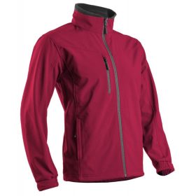 Yang II. három rétegű férfi softshell kabát - piros