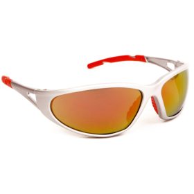 Freelux- ezüst/piros tükrös védőszemüveg