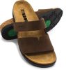 7020 Leon Comfort női bőr - barna