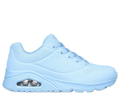 SKECHERS Uno női sportcipő, világos kék