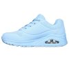 SKECHERS Uno női sportcipő, világos kék