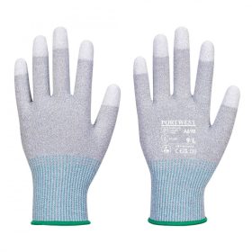 MR13 ESD PU ujjvégmártott vágásbiztos kesztyű 