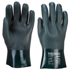 Duplán mártott PVC védőkesztyű 27 cm