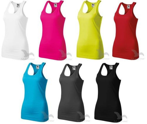 Racer női atléta trikó - fehér