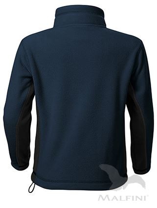 Adler gyerek polár cipzáros felső - navy