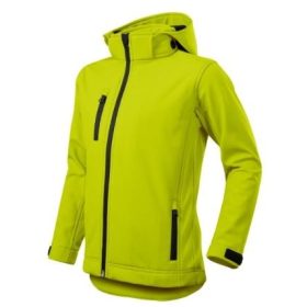 Adler gyerek softshell kabát - lime
