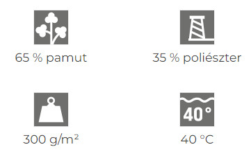 Comfort férfi pamutos szabadidő alsó - fekete