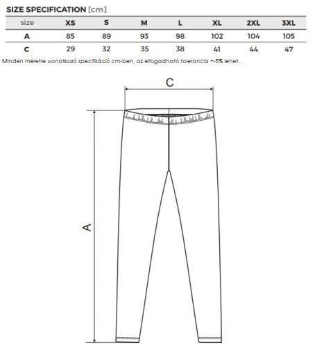 Női leggings - fekete