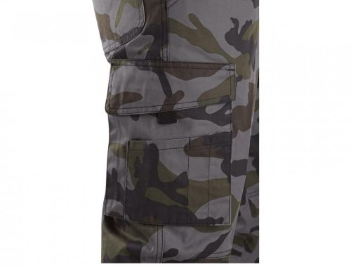 Camo férfi terepszínű deréknadrág, több zsebbel