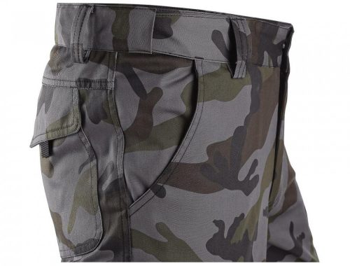 Camo férfi terepszínű deréknadrág, több zsebbel