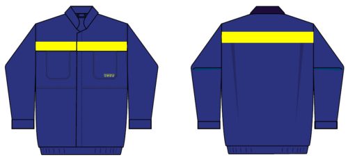 CASTOR-CHEM CC-D-A védőzakó