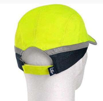 CRAN fejbeütődés elleni baseball sapka -  fluo sárga