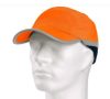 CRAN fejbeütődés elleni baseball sapka - fluo narancssárga