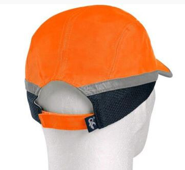 CRAN fejbeütődés elleni baseball sapka - fluo narancssárga
