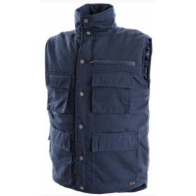 Denver bélelt mellény - sötétkék