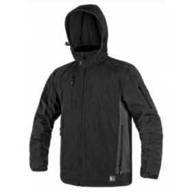 Férfi softshell kabát - fekete/szürke