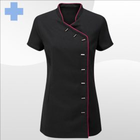 EBY női SPA tunika fekete/pink színben