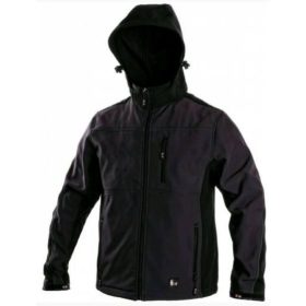 Férfi softshell kabát - fekete