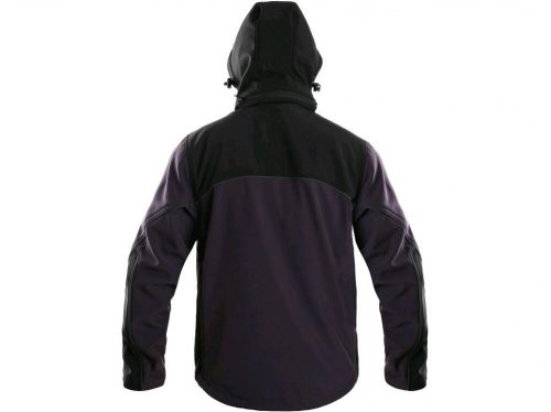 Férfi softshell kabát - fekete