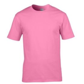 Gildan Softstyle környakú felnőtt póló - azalea