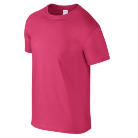 Gildan softstyle környakú póló - heliconia
