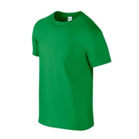 Gildan softstyle környakú póló - irish green