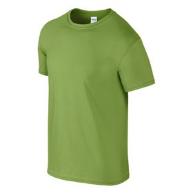 Gildan softstyle környakú póló - kiwi