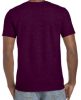 Gildan softstyle környakú póló - maroon