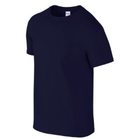 Gildan softstyle környakú póló - navy
