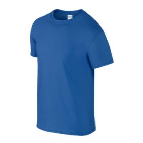 Gildan softstyle környakú póló - royal