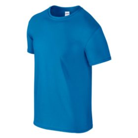 Gildan softstyle környakú póló - sapphire