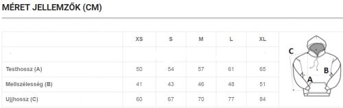 Gildan gyerek kapuncis, kenguruzsebes pulóver - maroon